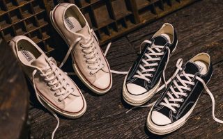 Cách buộc dây giày Converse