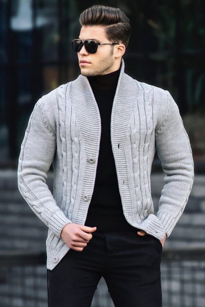 Top 9 cách phối đồ với Áo Cardigan nam đẹp và phong cách